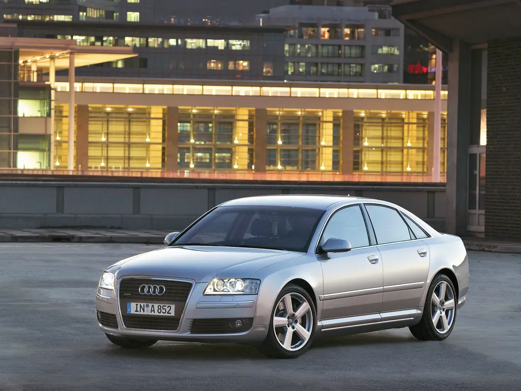 Audi A8 (4E2,  4E8) 2 поколение, рестайлинг, седан (09.2005 - 08.2007)